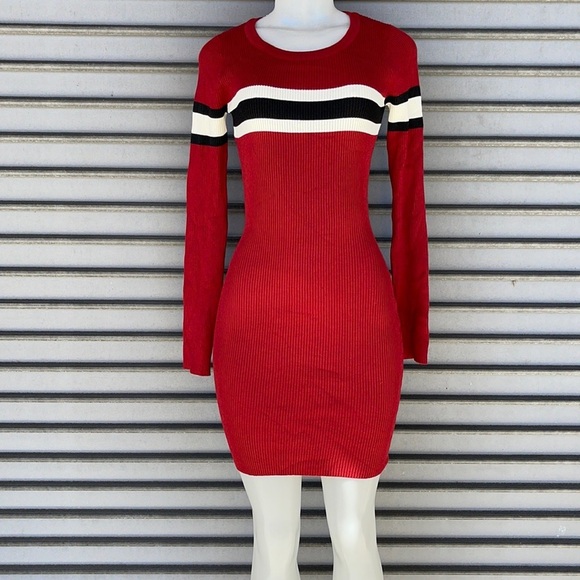 Lu NYC Long Sleeve Dress M - Picture 1 of 7